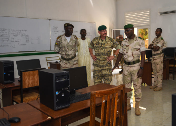 EUTM Mali | New classroom for the FAMa